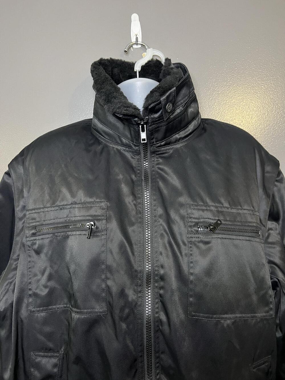 Mascot Innsbruck Jacket Mens Large Black Pilot Bomber Full Zip Workwear Lined